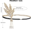 Picture of 1920s Flapper Vintage Leaf Gatsby Headpiece